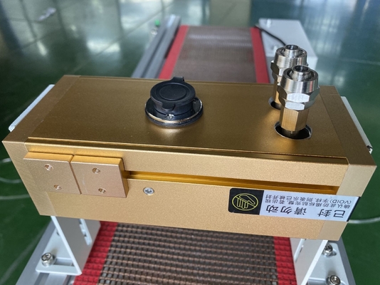 AC220V 365nm LED UV Curing System Ramah Lingkungan Dengan Conveyor Sederhana Conveyor UV Laboratory