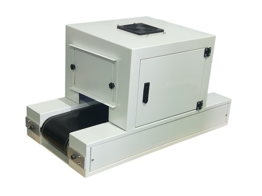 Panjang gelombang 395nm UV LED Curing Conveyor dengan 300*100mm LED UV Curing Lamp untuk UV Adhesive