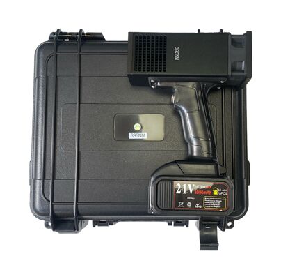 Lampu pengerasan UV genggam tanpa kabel untuk resin, perekat dan perbaikan otomotif