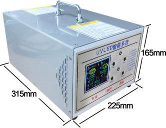 365nm 320W Air-Cooled UV LED Linear Light Source untuk High-Speed Industrial UV Curing System