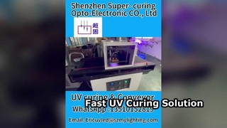 Sistem Konveyor Penyembuhan UV Cepat Penghematan Energi